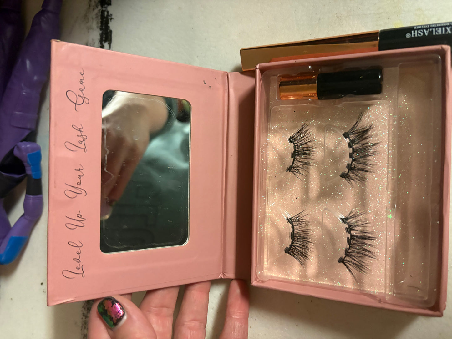 Moxie Lashes with liner