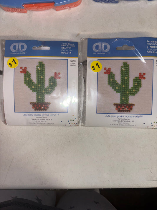 Diamond Art cactus